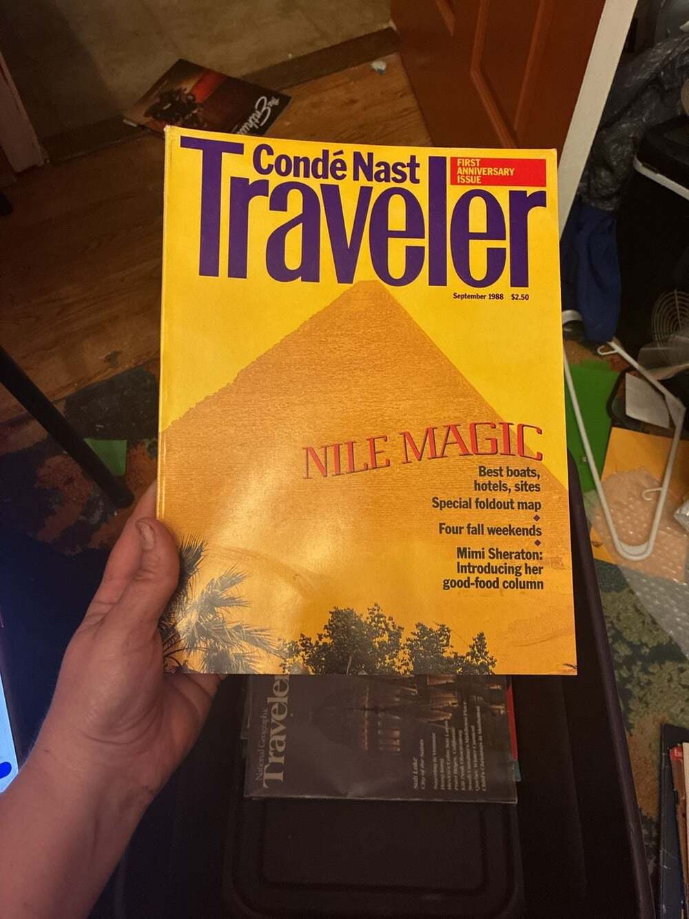 Condé Nast Traveler Magazine, September 1988 First Anniversary Issue